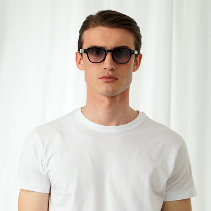 EXPLICIT POETS 45EP5-MARK DR BROWN with UV PROTECTION UNISEX GLASSES