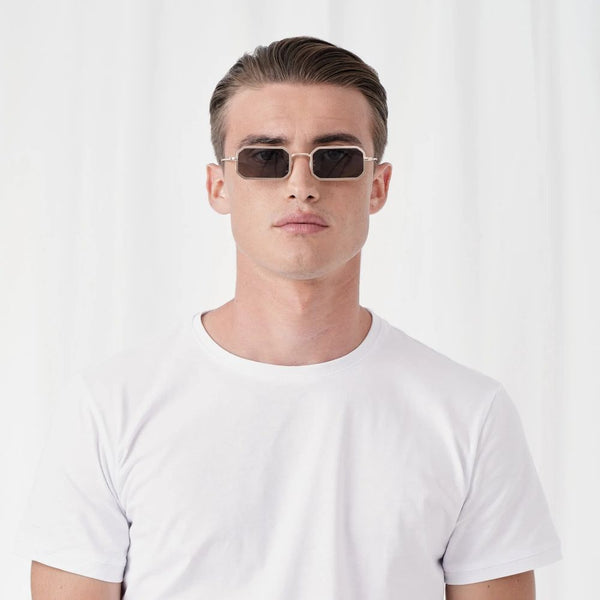 EXPLICIT POETS 47EP1-MURPHY GOLD with UV PROTECTION UNISEX GLASSES