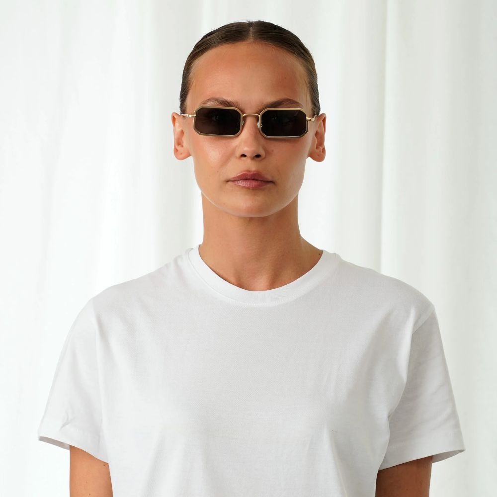 EXPLICIT POETS 47EP1-MURPHY GOLD with UV PROTECTION UNISEX GLASSES