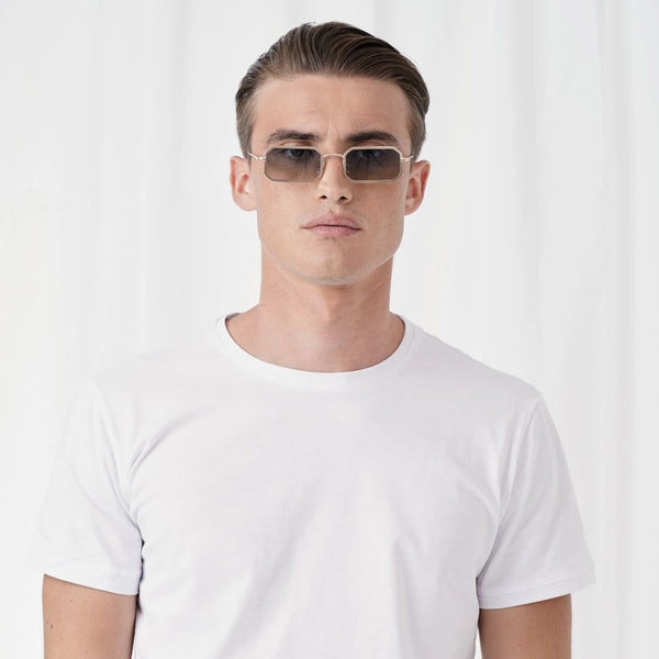 EXPLICIT POETS 47EP4-MURPHY GOLD with UV PROTECTION UNISEX GLASSES