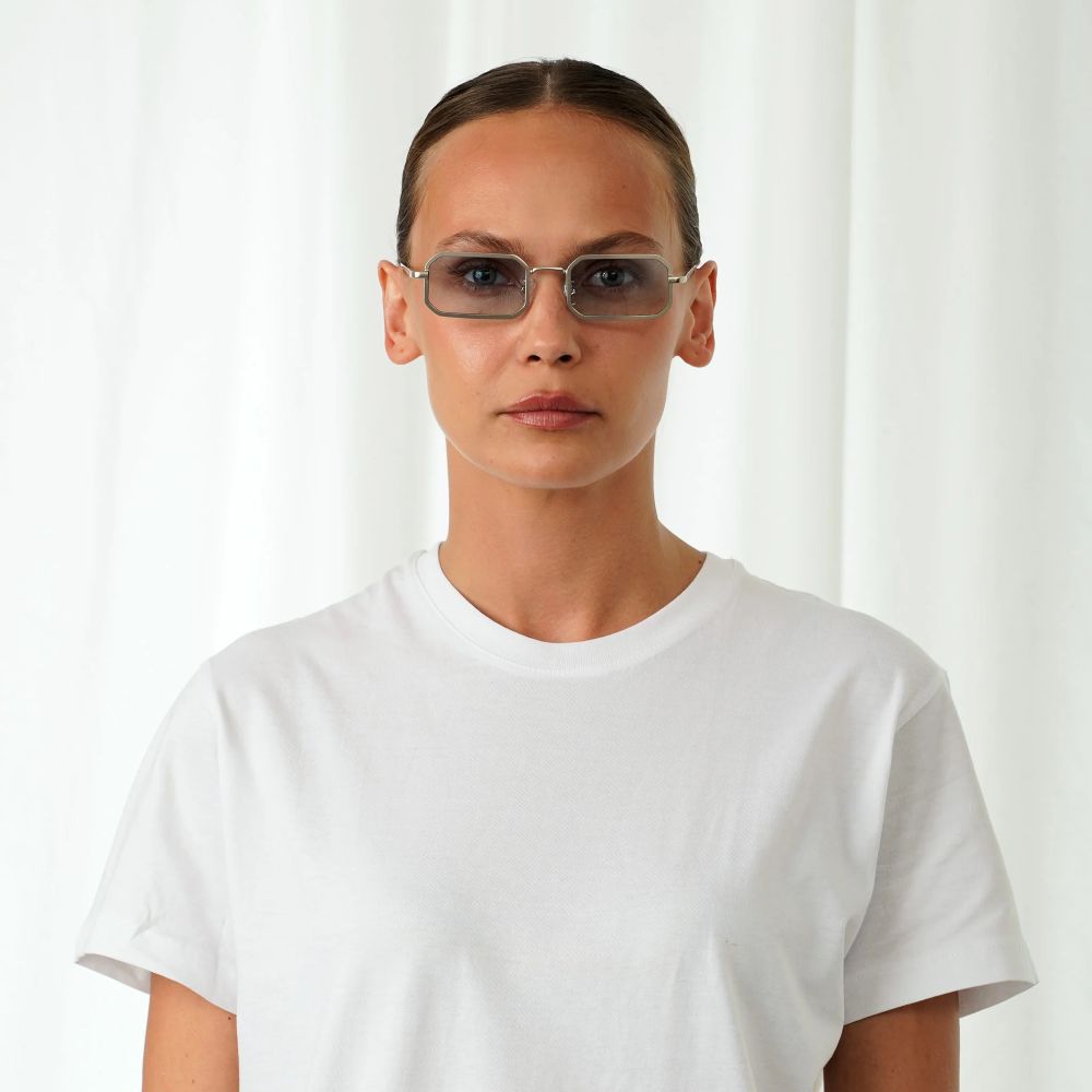 EXPLICIT POETS 47EP7-MURPHY SILVER with UV PROTECTION UNISEX GLASSES