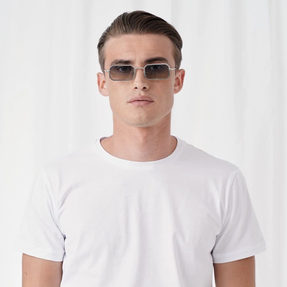 EXPLICIT POETS 47EP8-MURPHY SILVER with UV PROTECTION UNISEX GLASSES