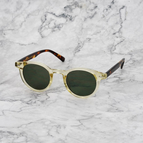 EXPLICIT POETS 4EP4-JAMES YELLOW & TORTOISE with UV PROTECTION UNISEX GLASSES
