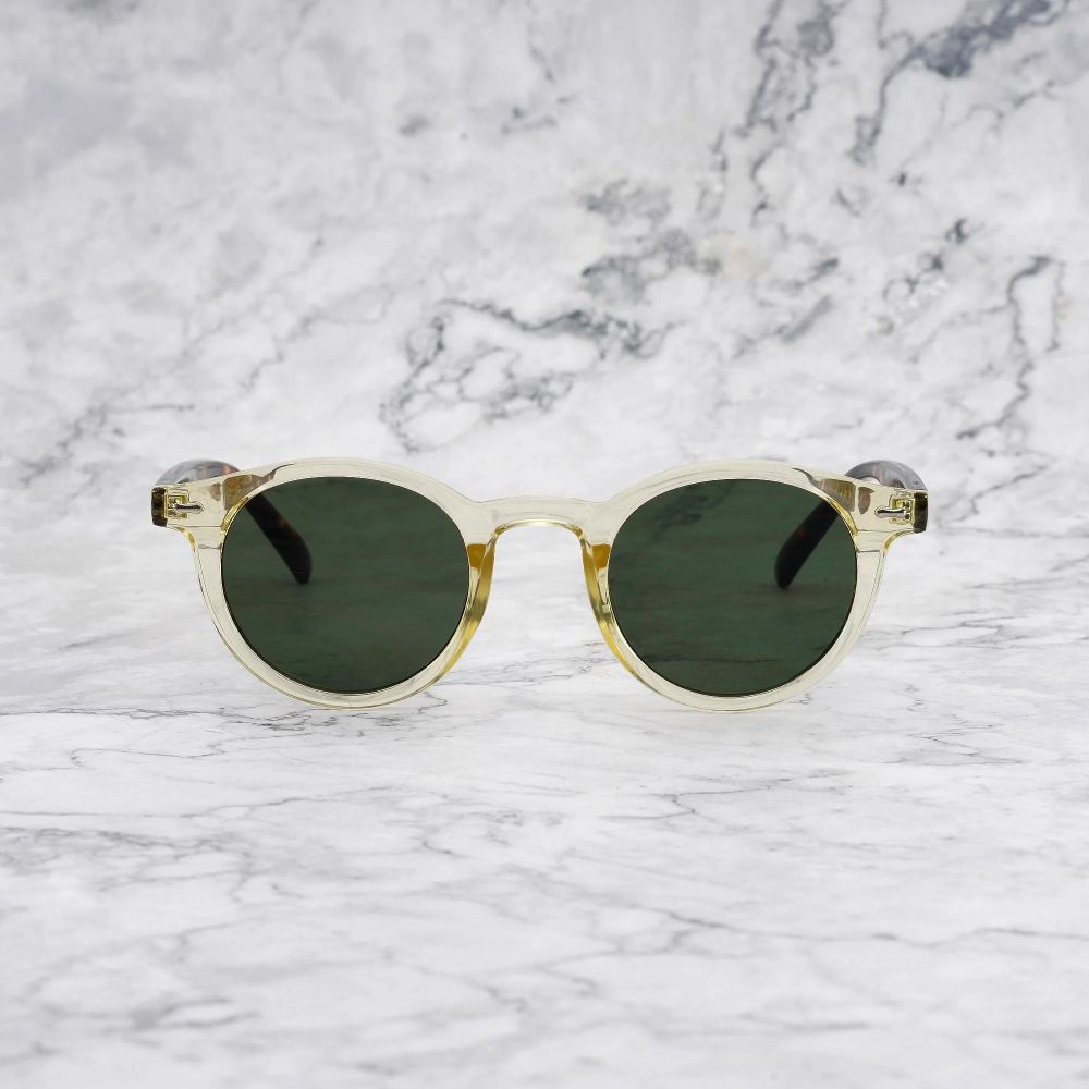 EXPLICIT POETS 4EP4-JAMES YELLOW & TORTOISE with UV PROTECTION UNISEX GLASSES