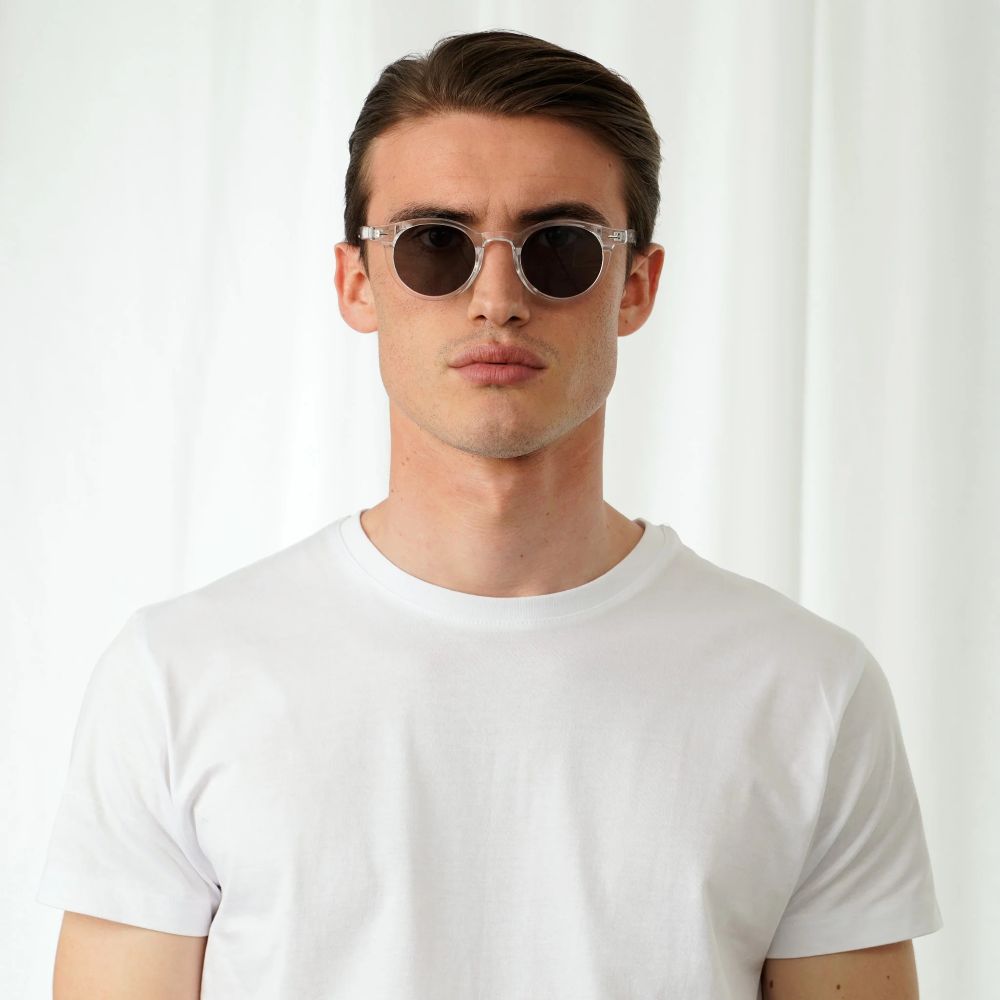 EXPLICIT POETS 4EP7-JAMES CLEAR with UV PROTECTION UNISEX GLASSES