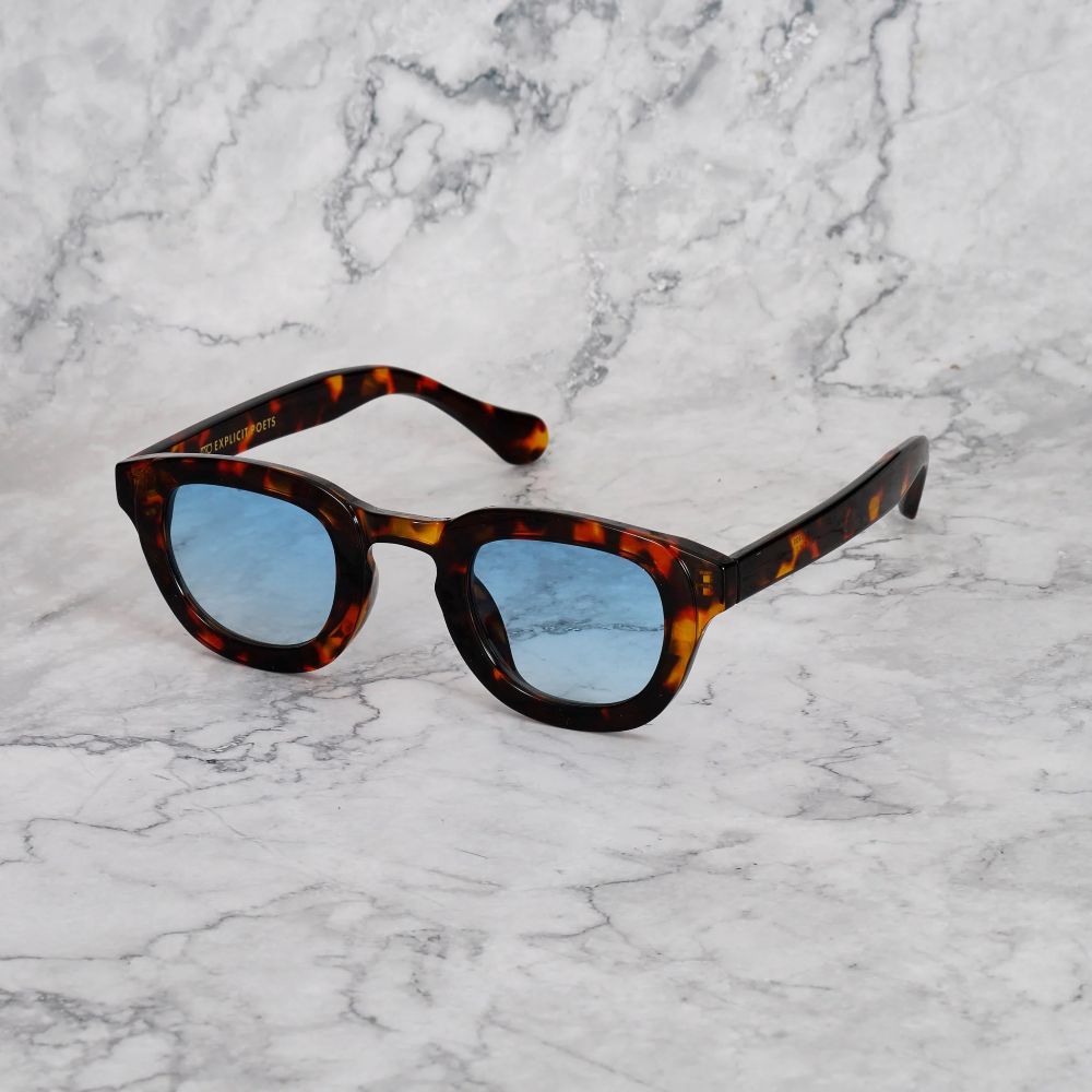 EXPLICIT POETS 5EP9-ROBIN TORTOISE with UV PROTECTION UNISEX GLASSES