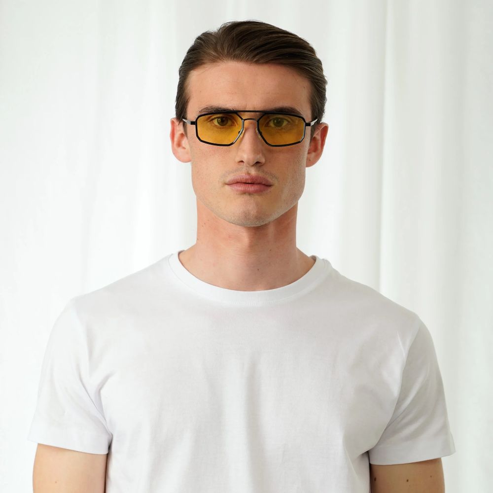 EXPLICIT POETS 6EP13-PABLO BLACK with UV PROTECTION UNISEX GLASSES