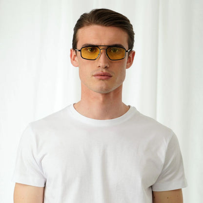 EXPLICIT POETS 6EP13-PABLO BLACK with UV PROTECTION UNISEX GLASSES