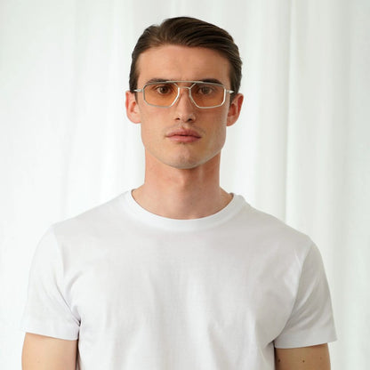 EXPLICIT POETS 6EP9-PABLO SILVER with UV PROTECTION UNISEX GLASSES