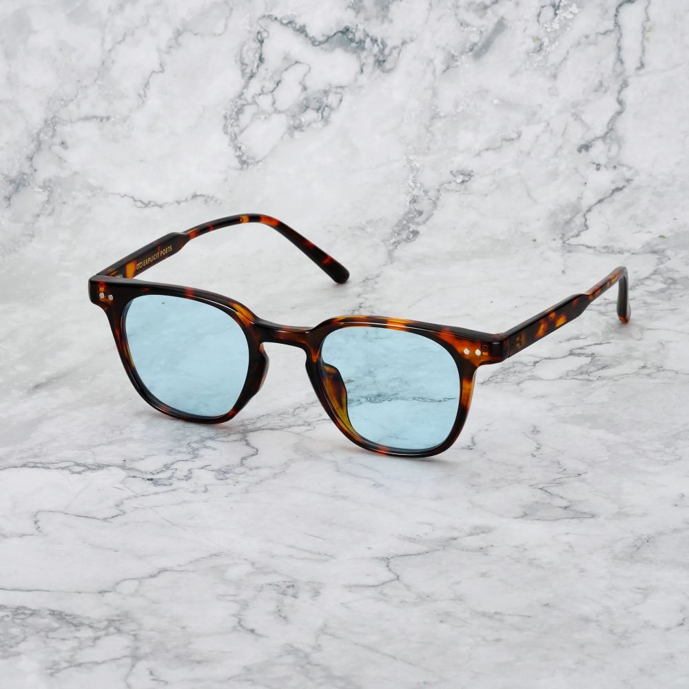 EXPLICIT POETS 7EP8-ROGER TORTOISE with UV PROTECTION UNISEX GLASSES