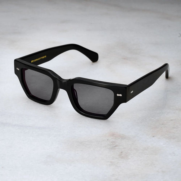 EXPLICIT POETS A10EP1-DYLAN BLACK with UV PROTECTION UNISEX GLASSES