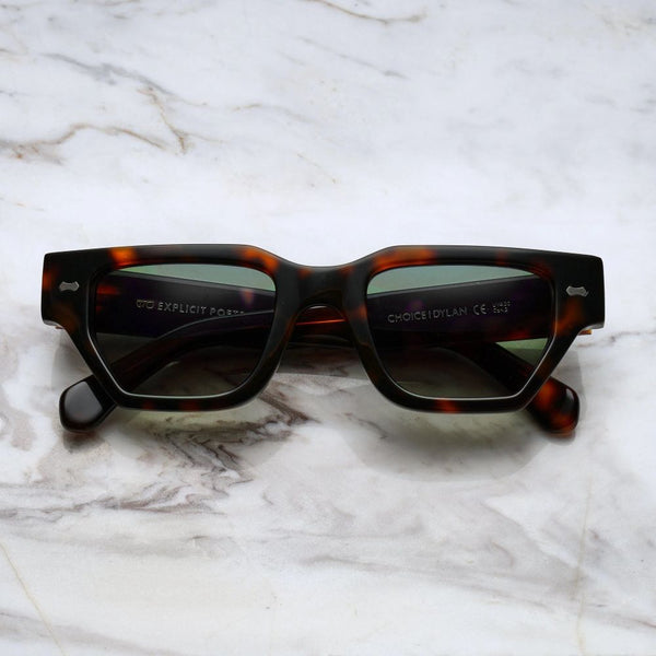 EXPLICIT POETS A10EP4-DYLAN TORTOISE with UV PROTECTION UNISEX GLASSES