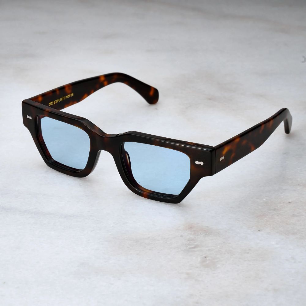 EXPLICIT POETS A10EP5-DYLAN TORTOISE with UV PROTECTION UNISEX GLASSES