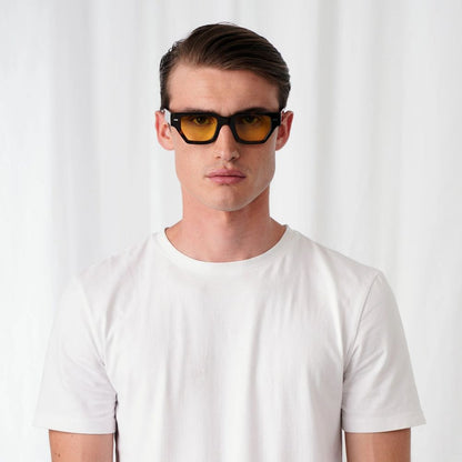 EXPLICIT POETS A10EP6-DYLAN TORTOISE with UV PROTECTION UNISEX GLASSES