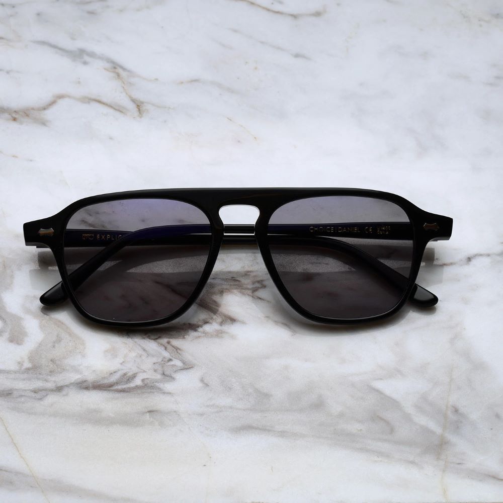 EXPLICIT POETS A11EP1-DANIEL BLACK with UV PROTECTION UNISEX GLASSES