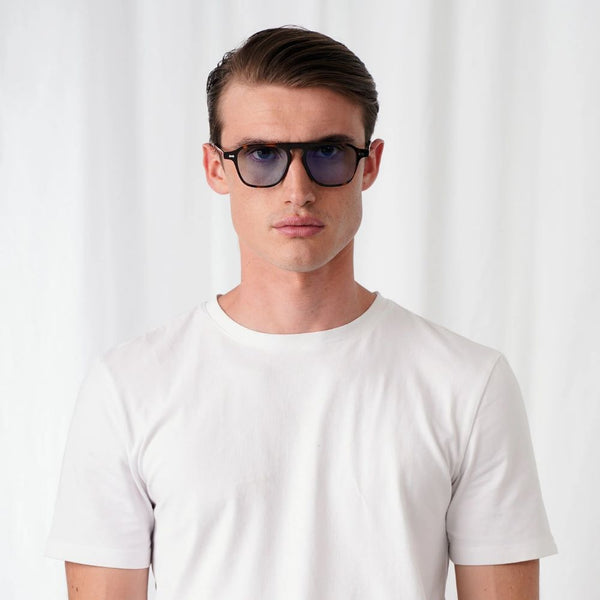EXPLICIT POETS A11EP6-DANIEL TORTOISE with UV PROTECTION UNISEX GLASSES