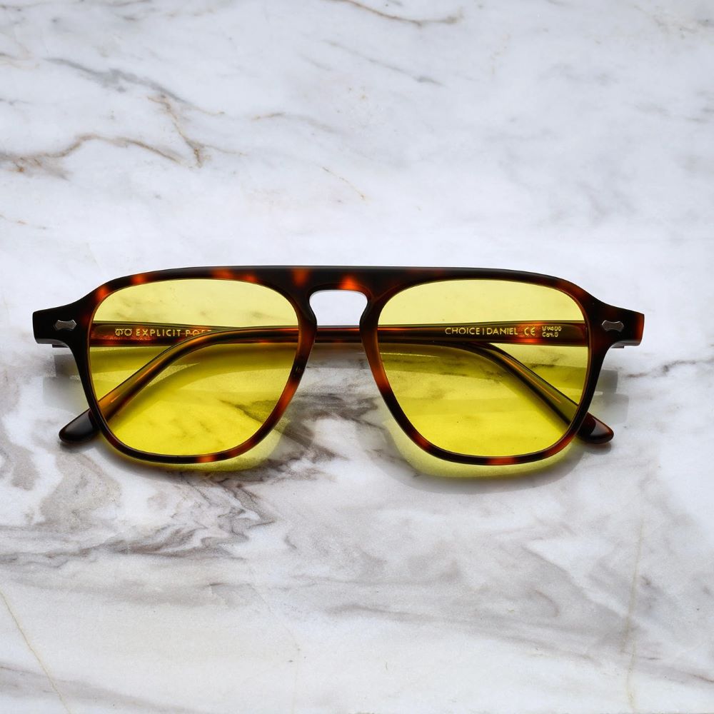 EXPLICIT POETS A11EP7-DANIEL TORTOISE with UV PROTECTION UNISEX GLASSES