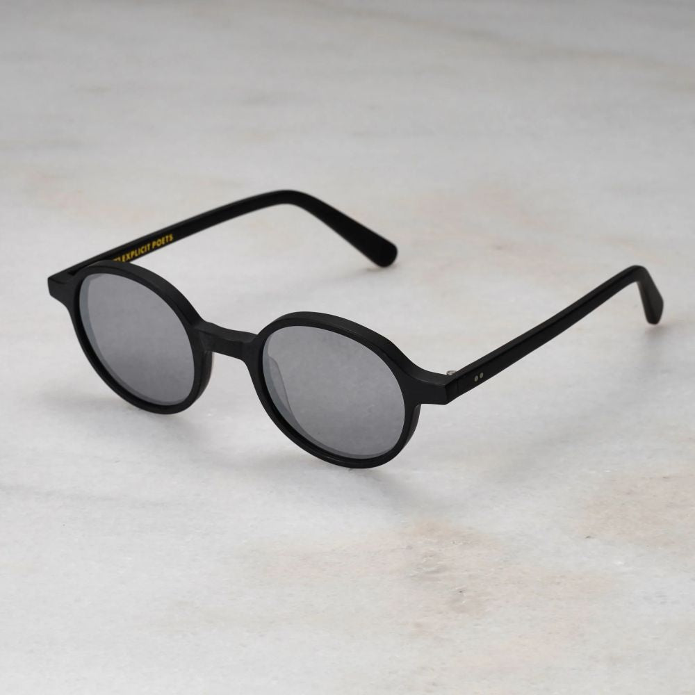EXPLICIT POETS A12EP2-GIORGIO MATT BLACK with UV PROTECTION UNISEX GLASSES
