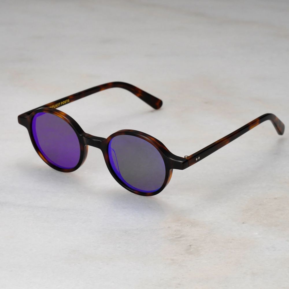 EXPLICIT POETS A12EP4-GIORGIO TORTOISE with UV PROTECTION UNISEX GLASSES