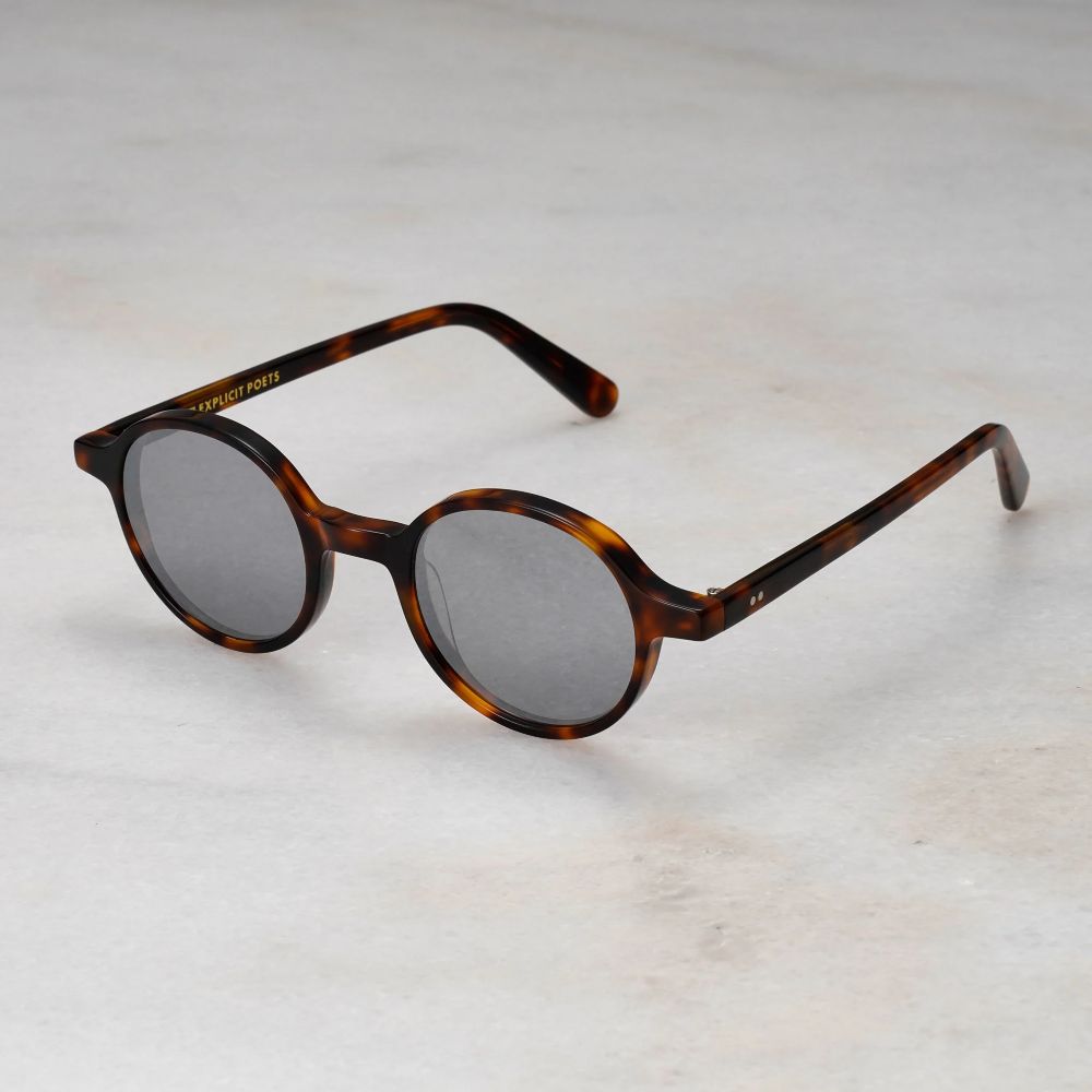 EXPLICIT POETS A12EP5-GIORGIO TORTOISE with UV PROTECTION UNISEX GLASSES