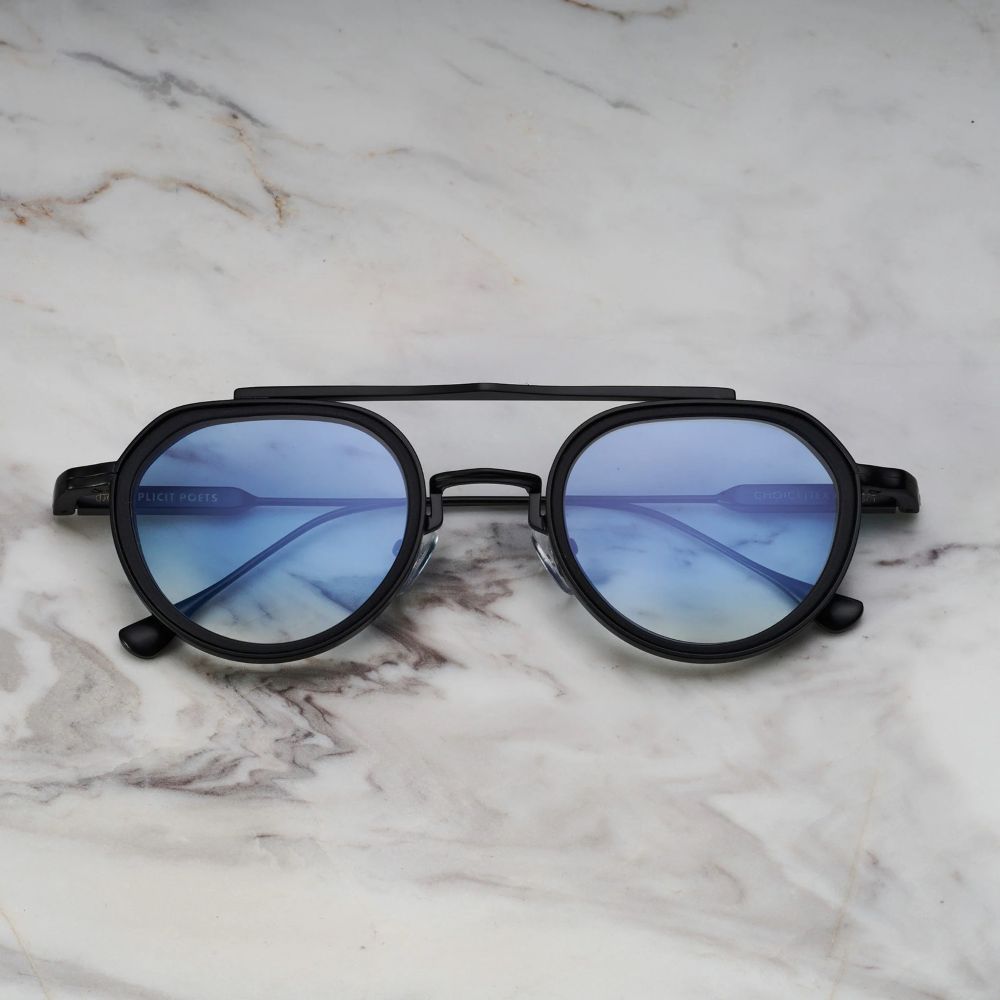 EXPLICIT POETS A20EP2M-TEX MATT BLACK with UV PROTECTION UNISEX GLASSES