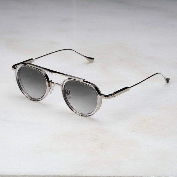 EXPLICIT POETS A20EP3-TEX SILVER&CLEAR with UV PROTECTION UNISEX GLASSES