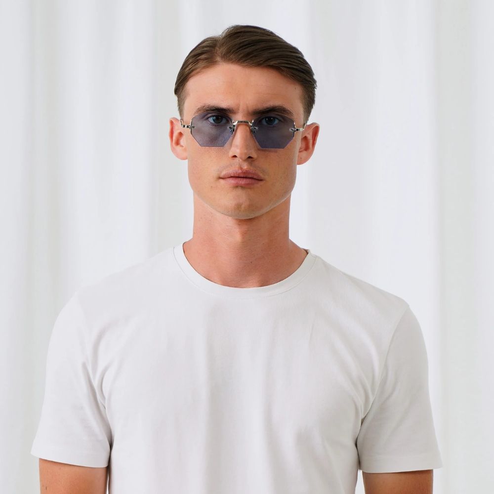 EXPLICIT POETS A22EP3-NAYA SILVER with UV PROTECTION UNISEX GLASSES
