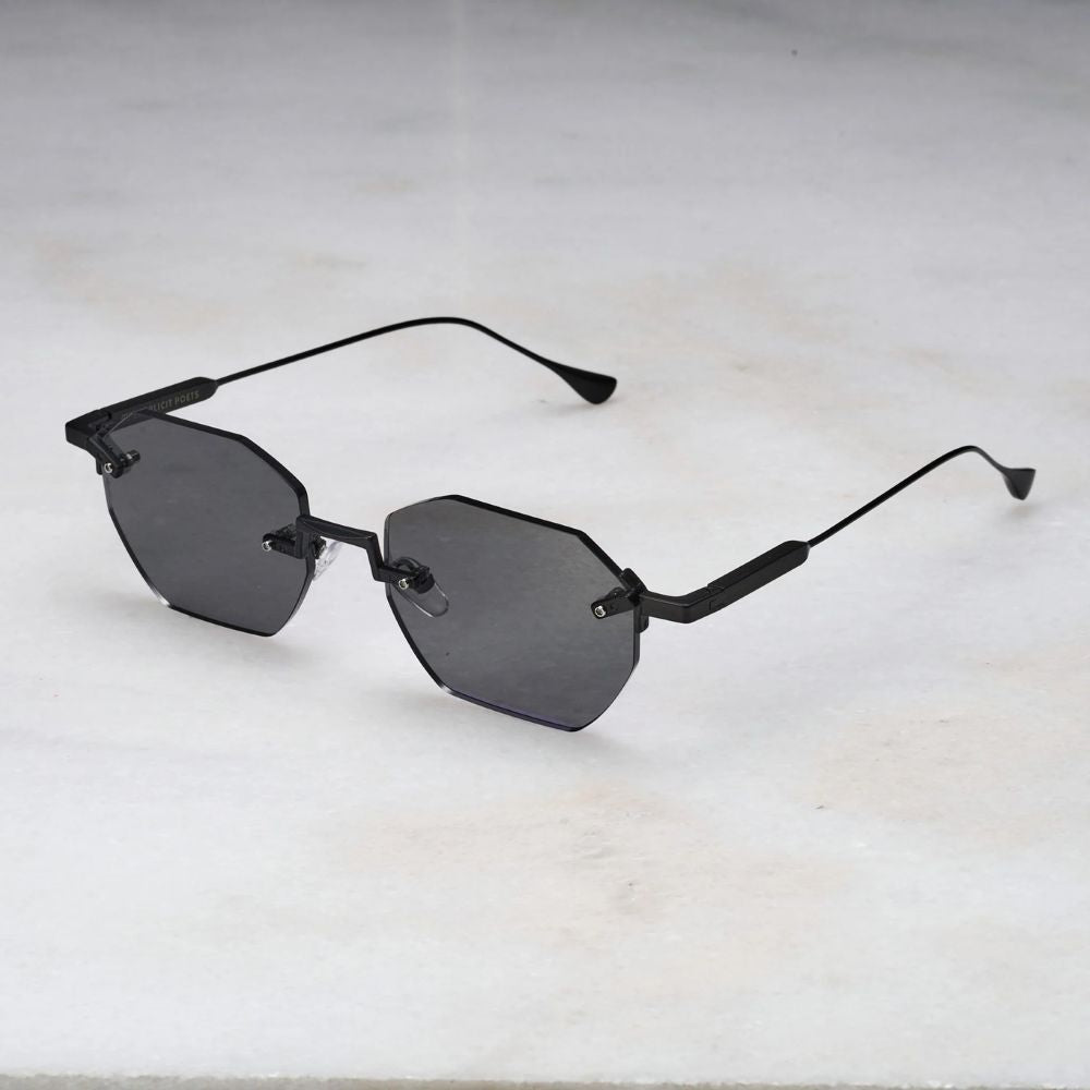 EXPLICIT POETS A23EP1M-NOVA MATT BLACK with UV PROTECTION UNISEX GLASSES