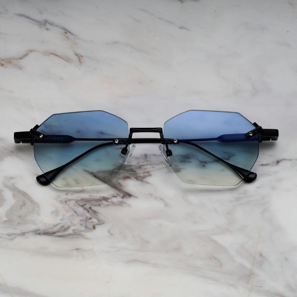 EXPLICIT POETS A23EP2M-NOVA MATT BLACK with UV PROTECTION UNISEX GLASSES