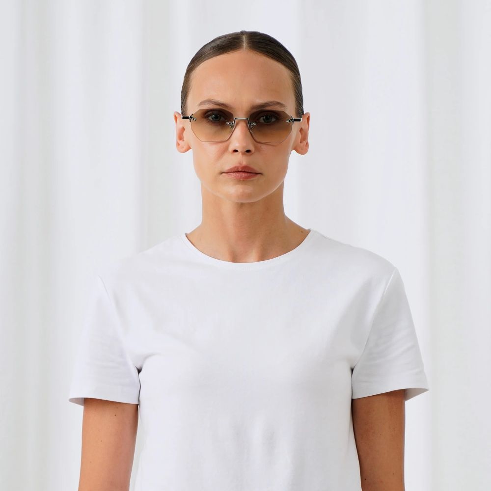 EXPLICIT POETS A23EP3-NOVA SILVER with UV PROTECTION UNISEX GLASSES