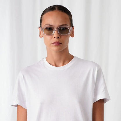 EXPLICIT POETS A7EP4-HARPER CLEAR with UV PROTECTION UNISEX GLASSES