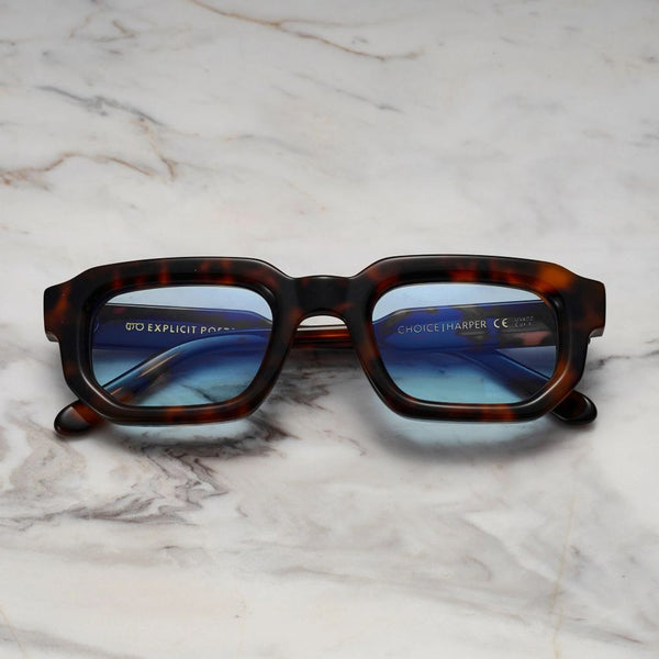 EXPLICIT POETS A7EP9-HARPER TORTOISE with UV PROTECTION UNISEX GLASSES