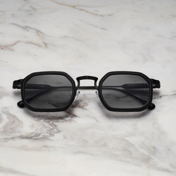 EXPLICIT POETS A8EP8-LEX MATT BLACK with UV PROTECTION UNISEX GLASSES