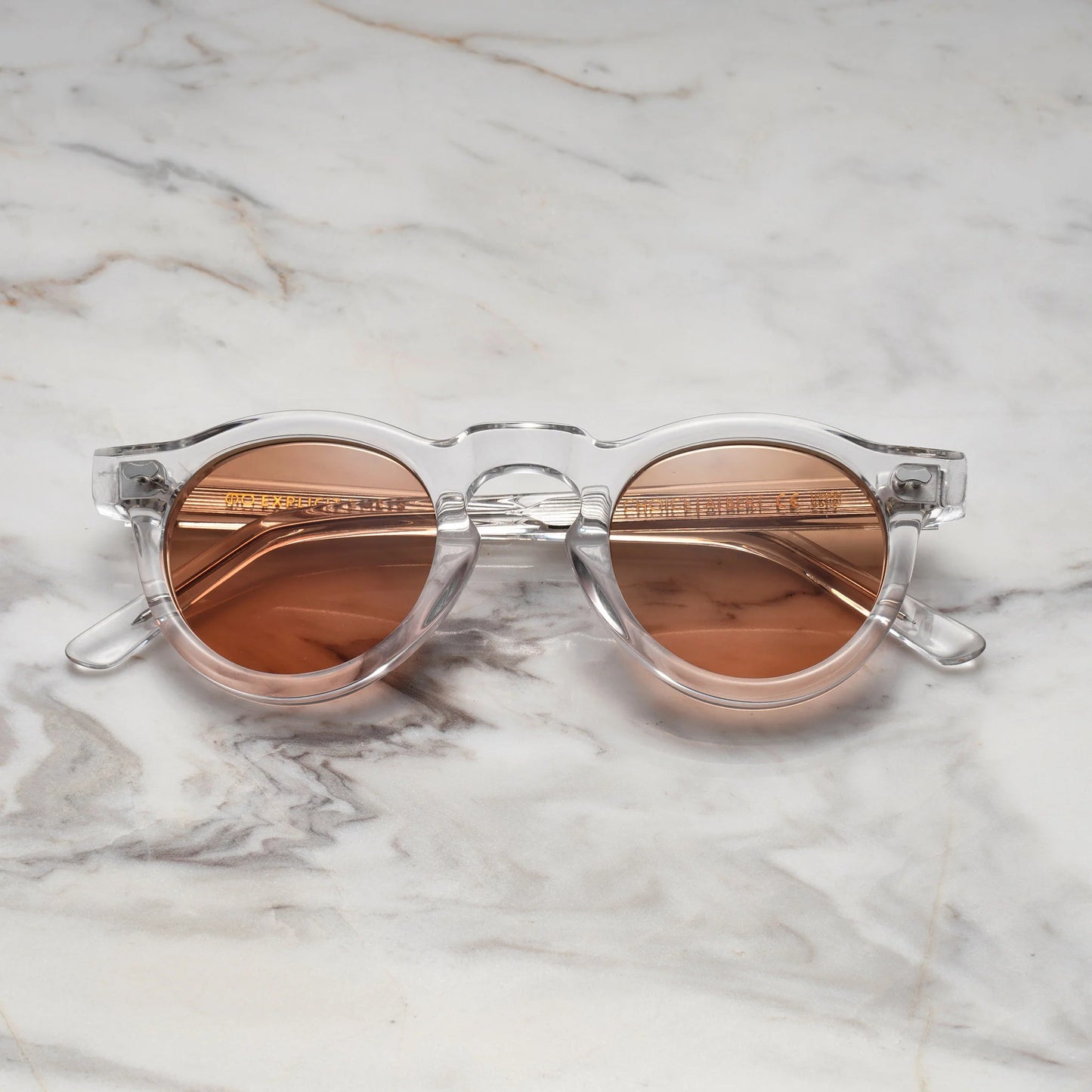 EXPLICIT POETS ALBERT CLEAR-BROWN SUNGLASSES