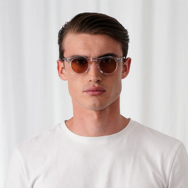 EXPLICIT POETS ALBERT CLEAR-BROWN SUNGLASSES