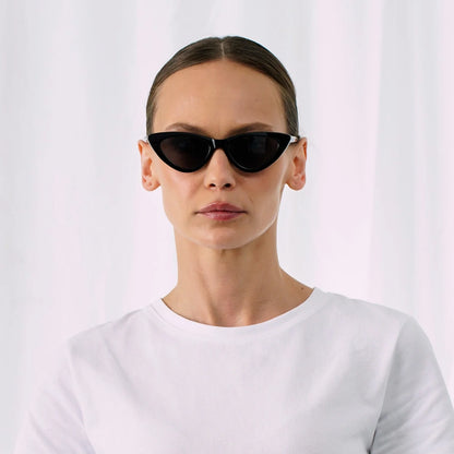EXPLICIT POETS BELLA BLACK-GRAY SUNGLASSES