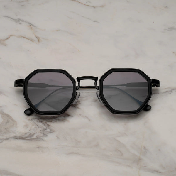 EXPLICIT POETS BEX BLACK STYLISH SUNGLASSES