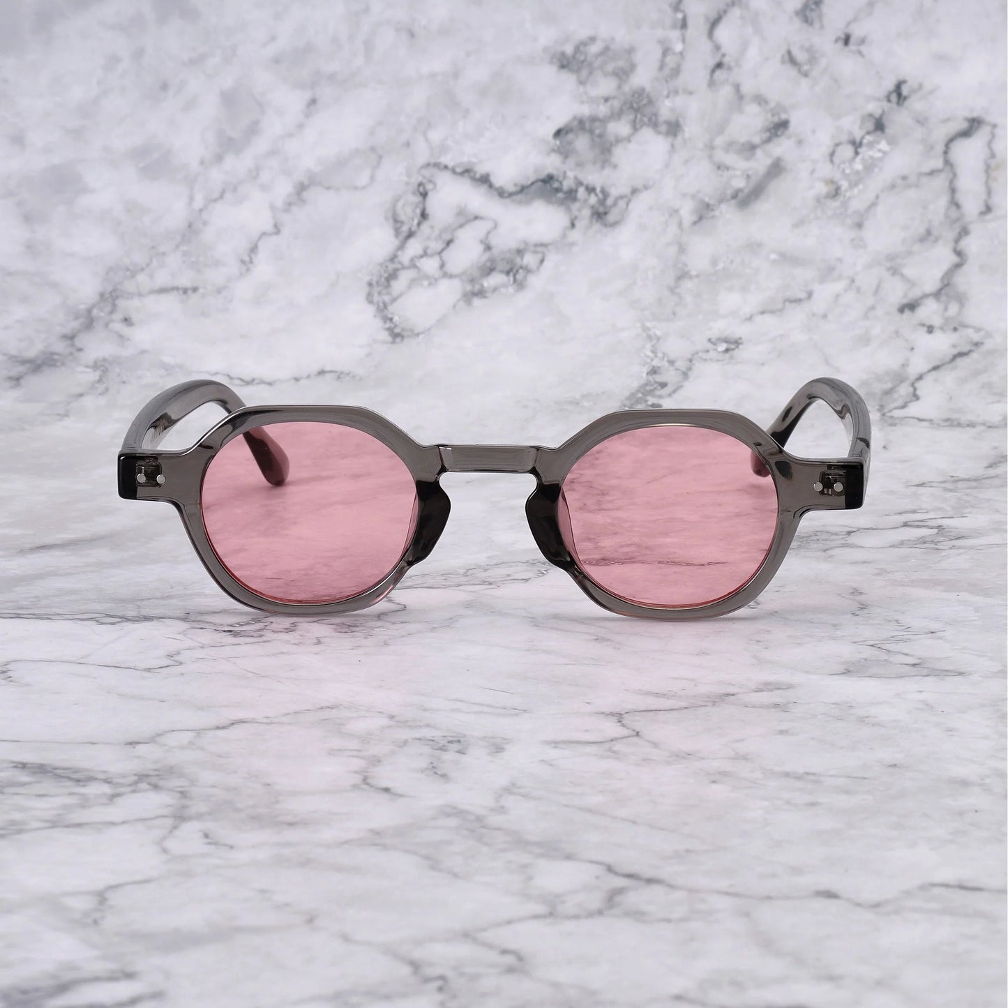EXPLICIT POETS CHRIS GRAY-PINK SUNGLASSES