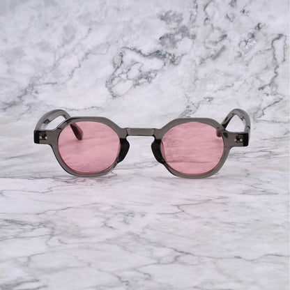 EXPLICIT POETS CHRIS GRAY-PINK SUNGLASSES
