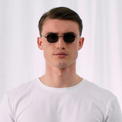 EXPLICIT POETS CRUZ MATTBLACK-GRAY SUNGLASSES