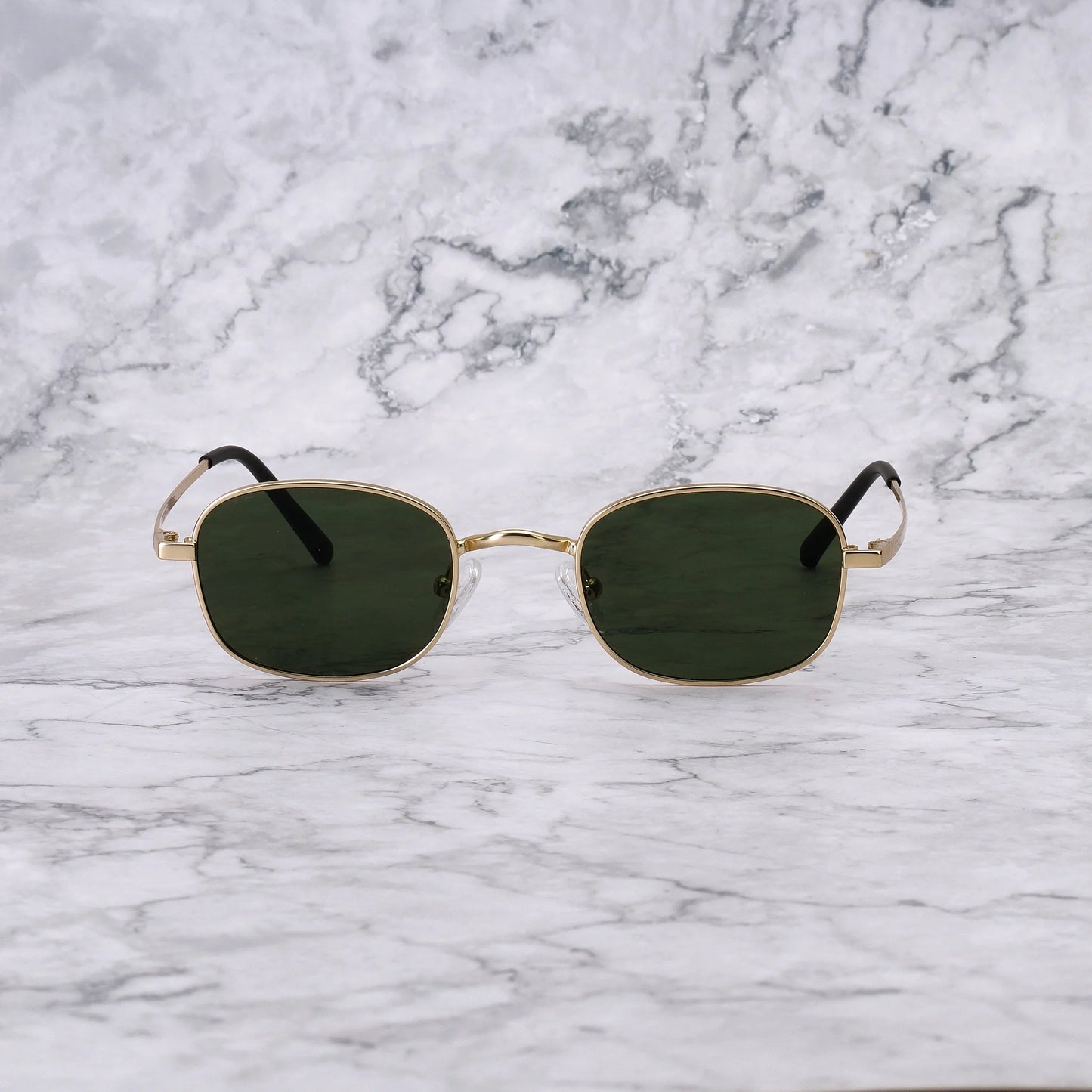 EXPLICIT POETS CRUZ MATTGOLD-GREEN SUNGLASSES