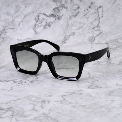 EXPLICIT POETS GRACE BLACK-GRADIENT GREEN SUNGLASSES