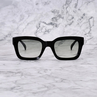 EXPLICIT POETS GRACE BLACK-GRADIENT GREEN SUNGLASSES
