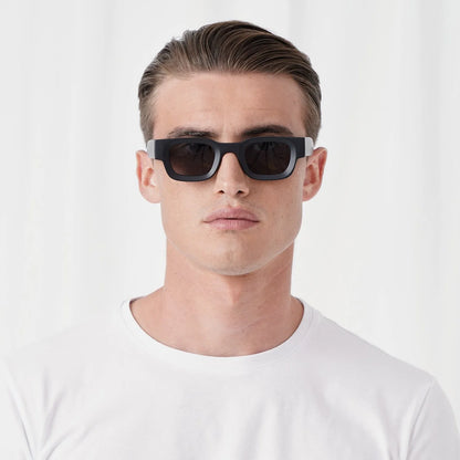 EXPLICIT POETS JIMMY MATTBLACK-GRAY SUNGLASSES