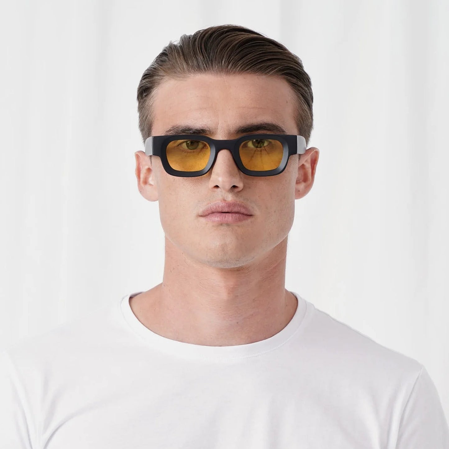 EXPLICIT POETS JIMMY MATTBLACK-YELLOW SUNGLASSES