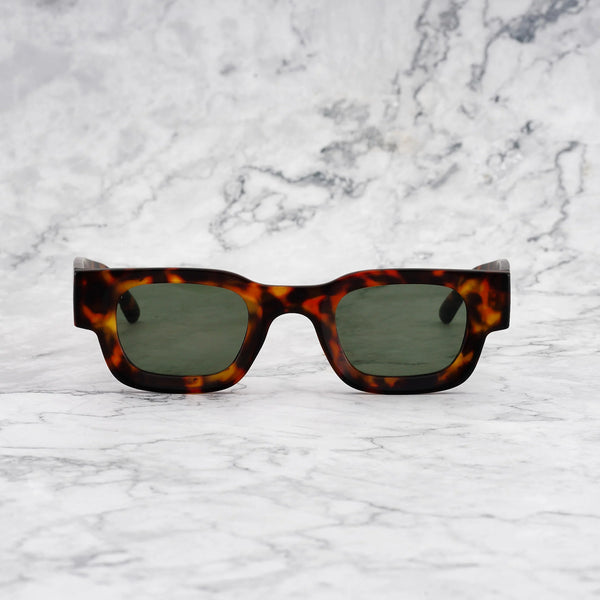 EXPLICIT POETS JIMMY MATTTORTOISE-GREEN SUNGLASSES