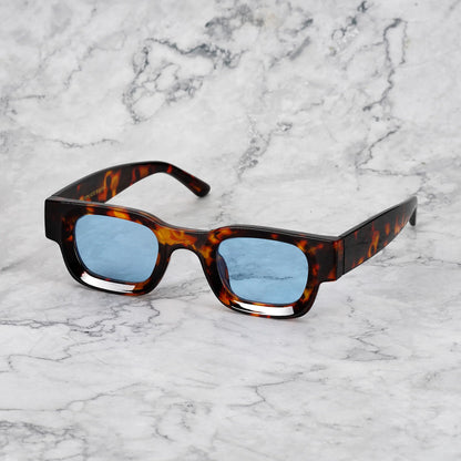 EXPLICIT POETS JIMMY TORTOISE-BLUE SUNGLASSES