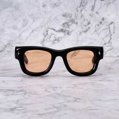 EXPLICIT POETS KAYA BLACK-PEACH SUNGLASSES