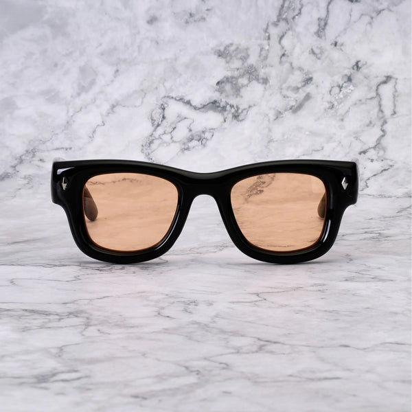 EXPLICIT POETS KAYA BLACK-PEACH SUNGLASSES