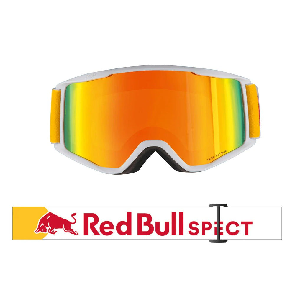 REDBULL NEON-05RE2 WHITE SKI/DESERT GOGGLES